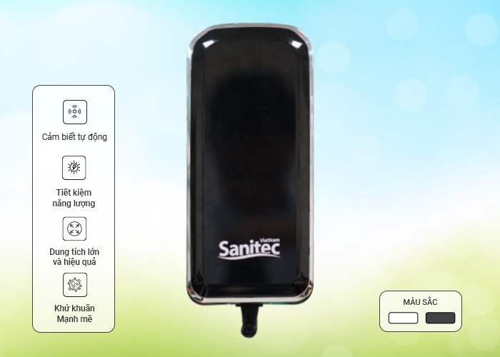Máy xịt khử mùi bồn tiểu Sanitec