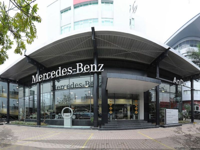 Dự án diệt côn trùng  tại Showroom Mercedes-Benz An Du